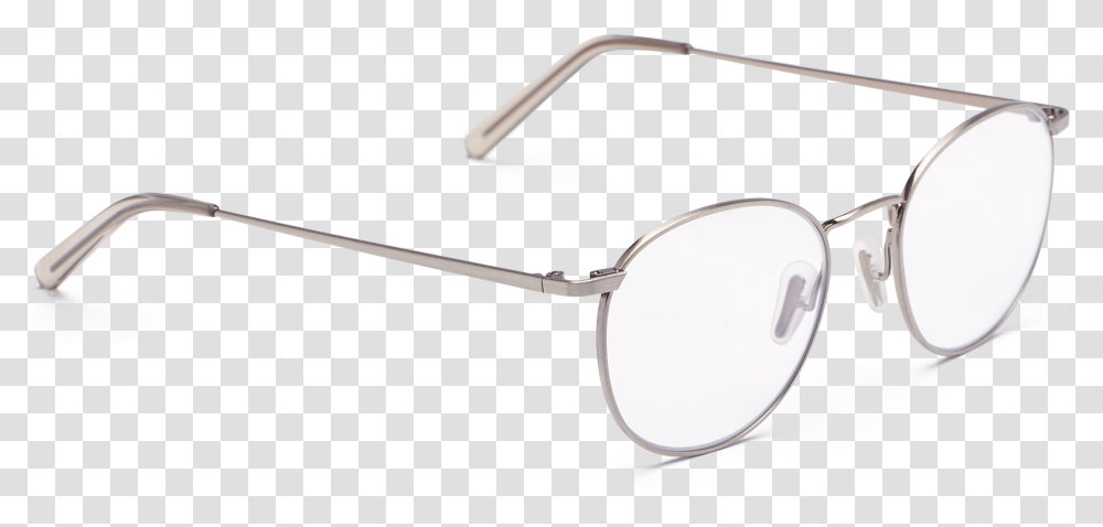 Silver Metal Frame Glasses, Accessories, Accessory, Sunglasses, Goggles Transparent Png