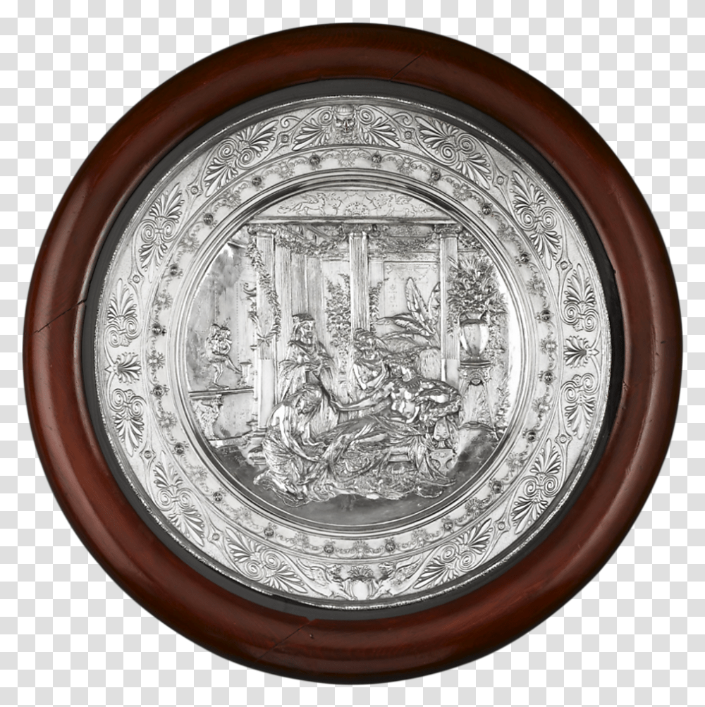 Silver Plaque Relief, Money, Coin Transparent Png