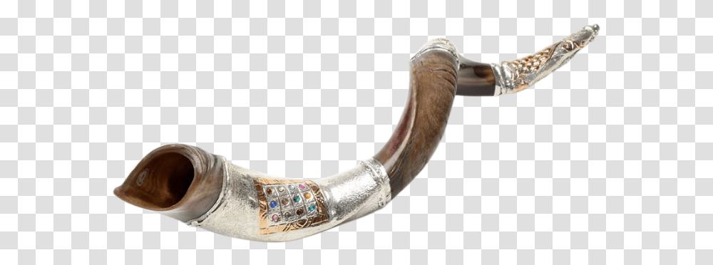 Silver Plated Shofar, Horn, Brass Section, Musical Instrument, Person Transparent Png