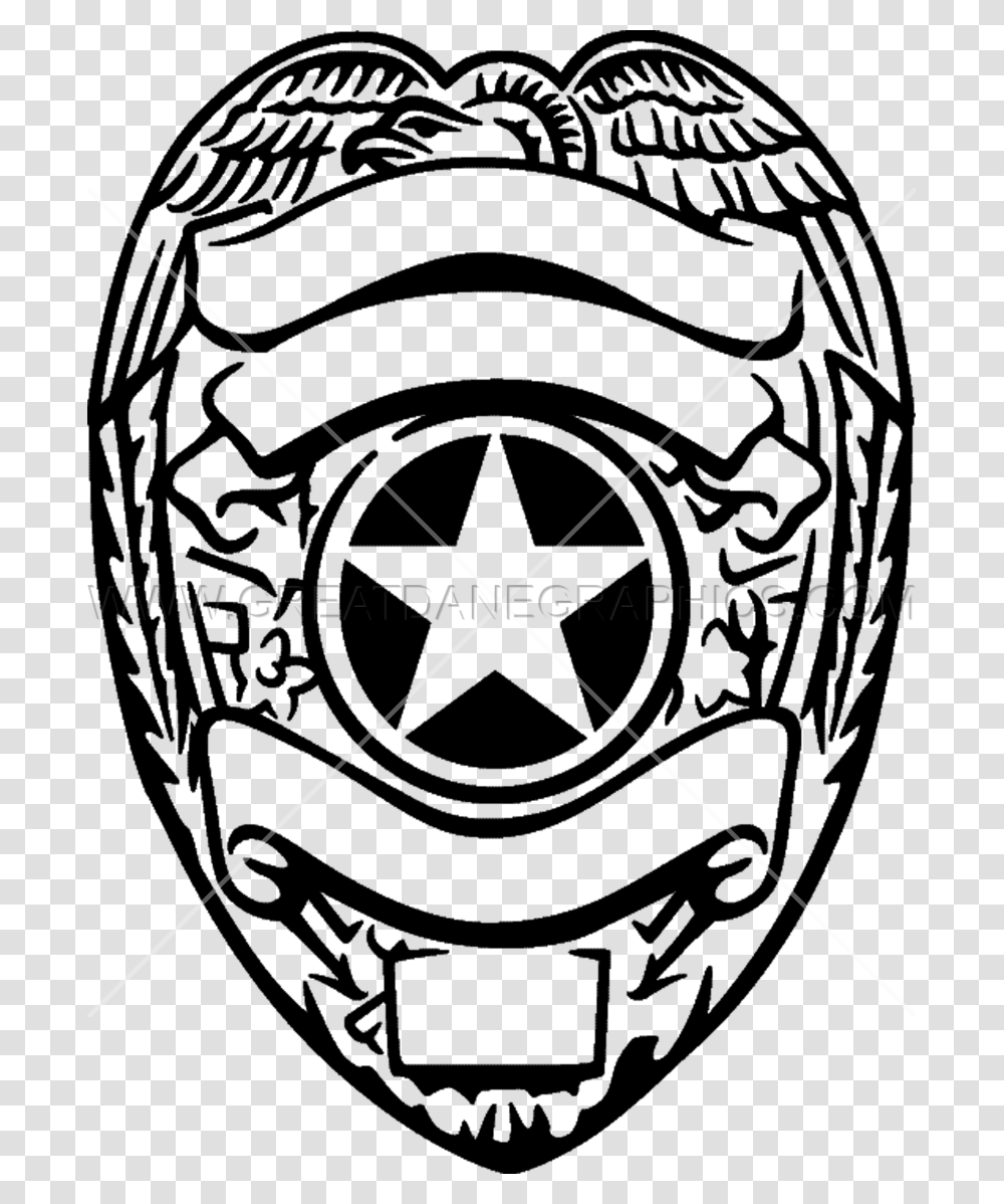Silver Police Badge Law Enforcement Pride Badges, Logo, Trademark, Star Symbol Transparent Png
