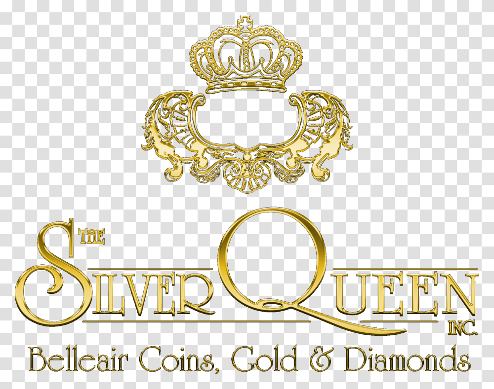 Silver Queen Logo Gold Queen Gold, Crown, Jewelry, Accessories Transparent Png