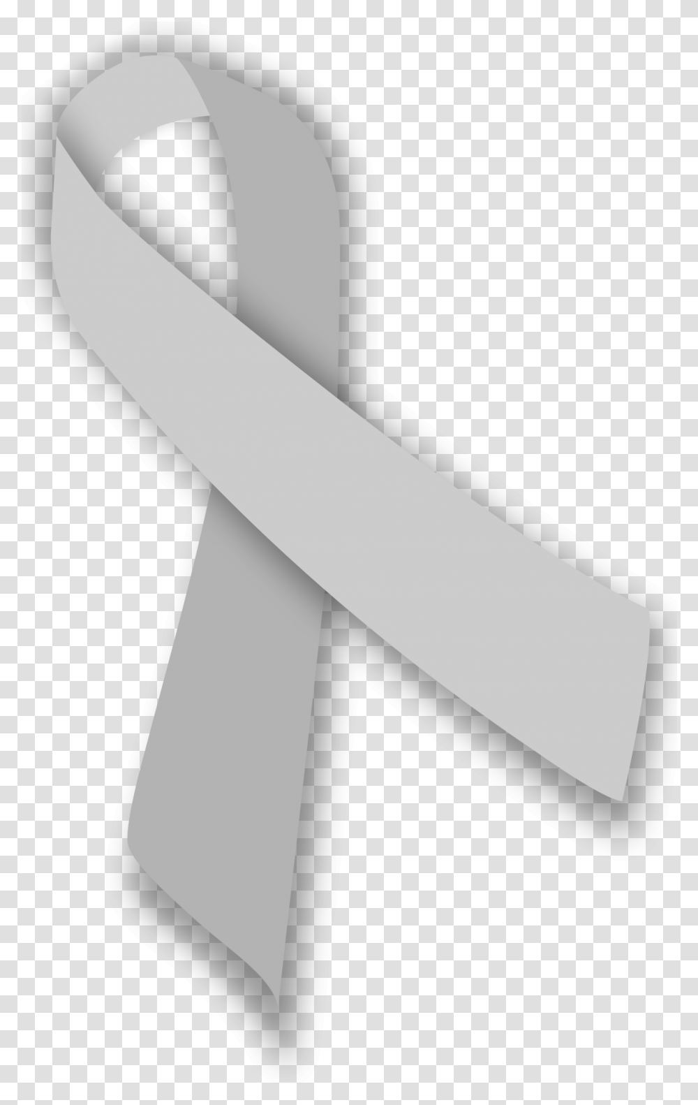 Silver Ribbon Cancer Ribbon, Weapon, Weaponry, Sword, Blade Transparent Png
