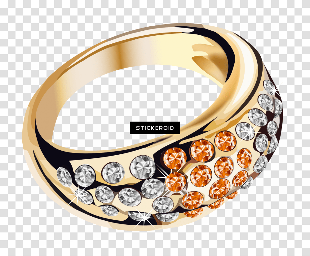 Silver Ring With Diamond Jewelry Ring, Accessories, Accessory, Bracelet, Gold Transparent Png