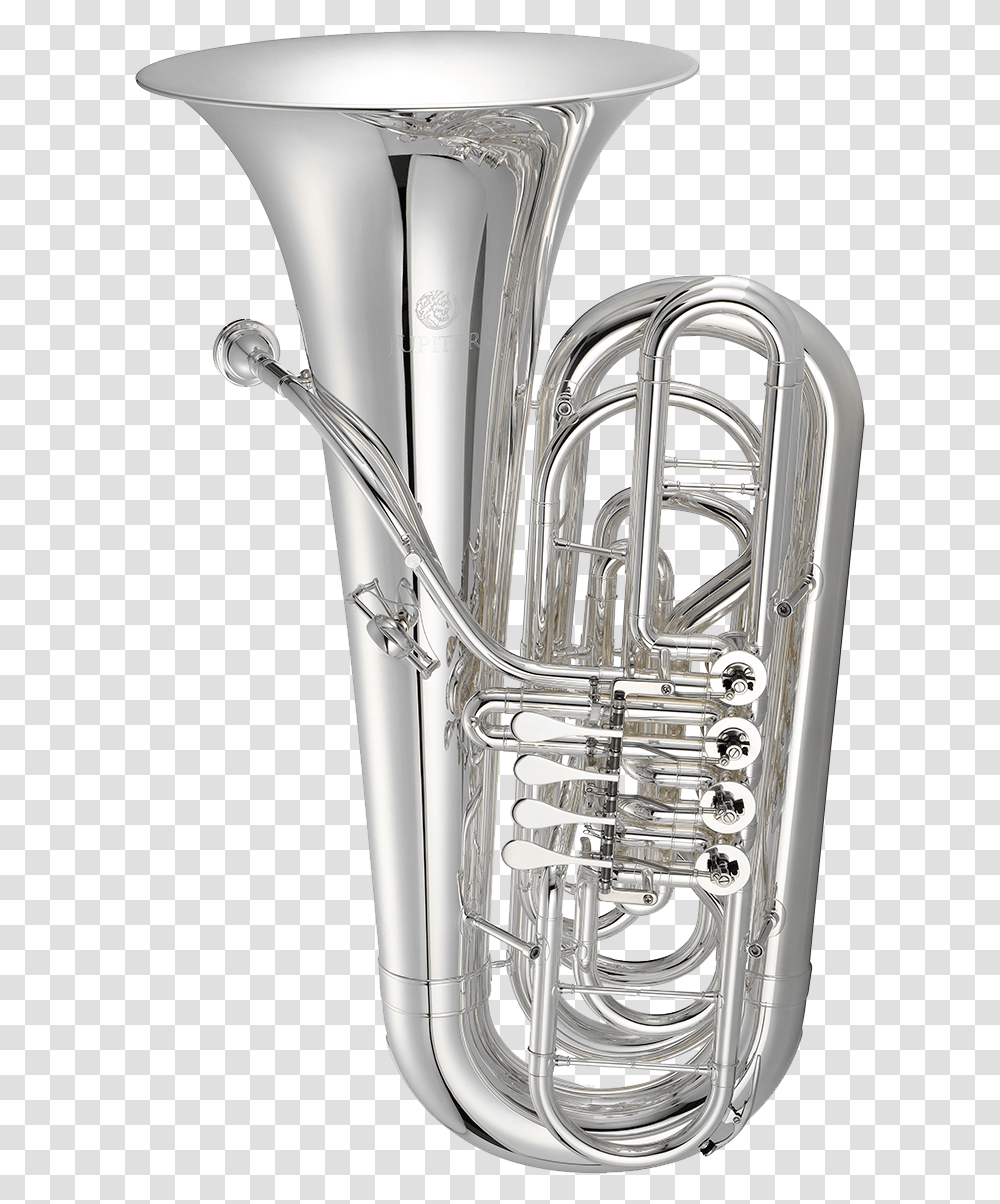 Silver Rotary Valve Tuba, Horn, Brass Section, Musical Instrument, Euphonium Transparent Png