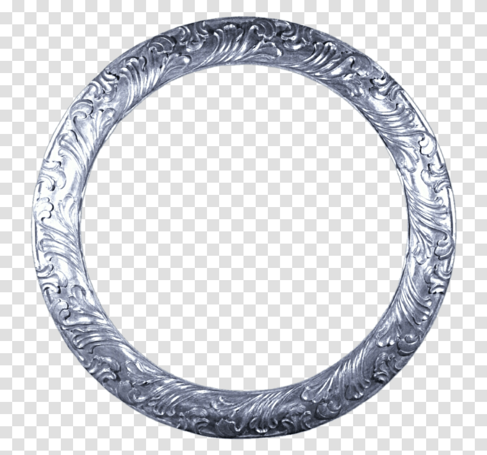 Silver Round Background Circle Frame, Bracelet, Jewelry, Accessories, Accessory Transparent Png