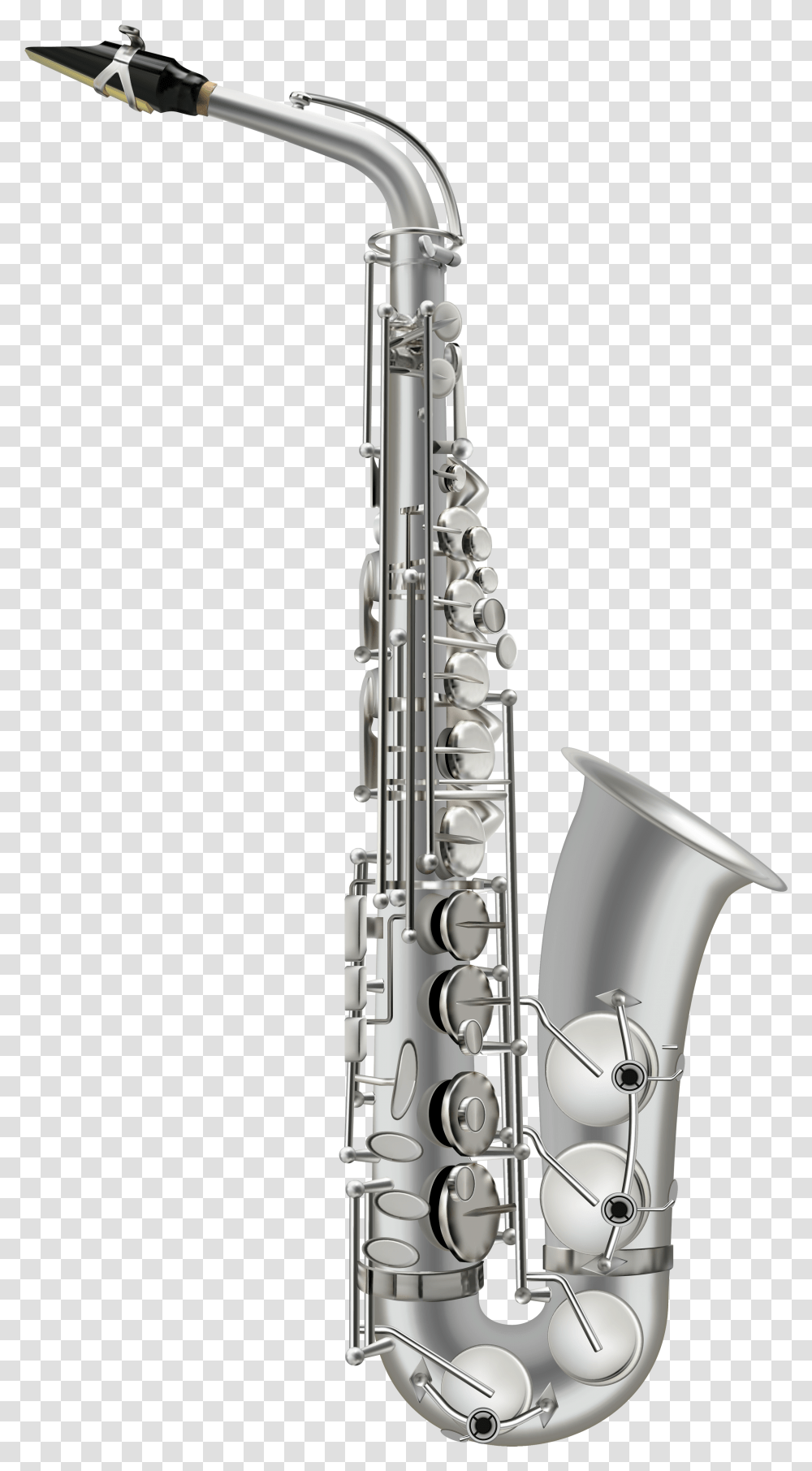 Silver Saxophone Clipart Silver Sax, Leisure Activities, Musical Instrument, Shower Faucet, Oboe Transparent Png