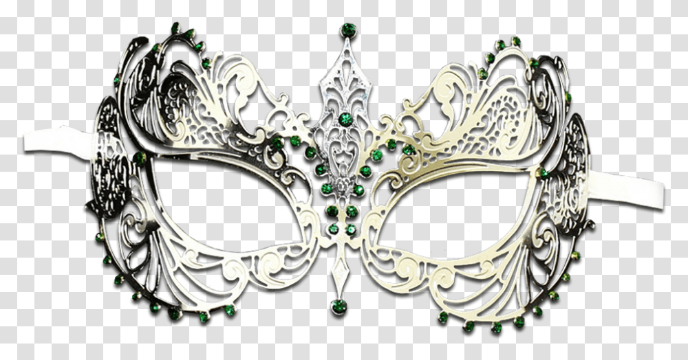 Silver Series Laser Cut Metal Venetian Pretty Masquerade Tiara, Accessories, Jewelry, Pattern, Floral Design Transparent Png