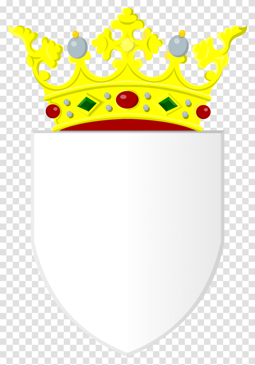 Silver Shield With Golden Crown, Jewelry, Accessories, Accessory, Lamp Transparent Png