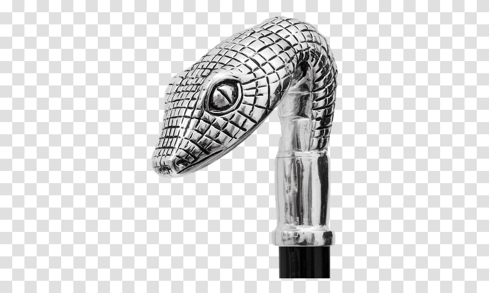 Silver Snake Head Walking Stick, Indoors, Sink Faucet, Hip, Spaceship Transparent Png