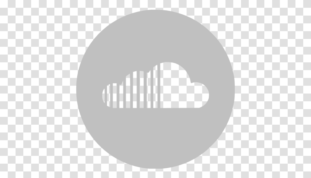 Silver Soundcloud 4 Icon Black Soundcloud Logo, Symbol, Trademark, Text, Label Transparent Png