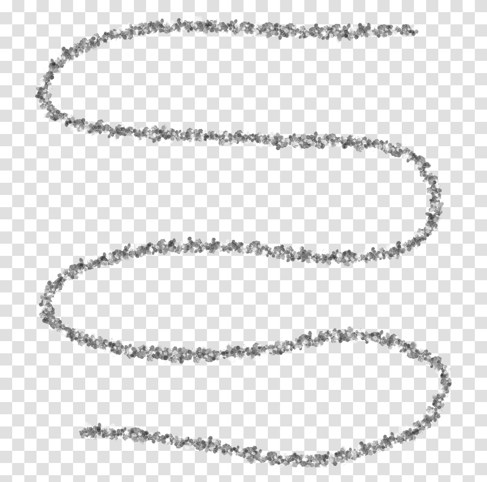 Silver Sparkle Swirl Jewellery, Bead, Accessories, Accessory, Bead Necklace Transparent Png