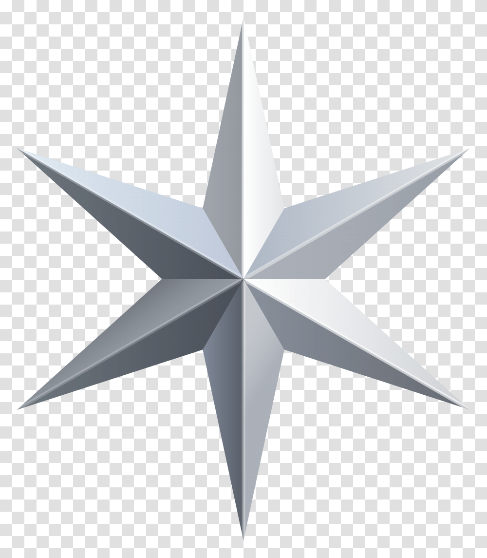 Silver Star Clip Art Image Silver Star, Staircase, Symbol, Star Symbol Transparent Png