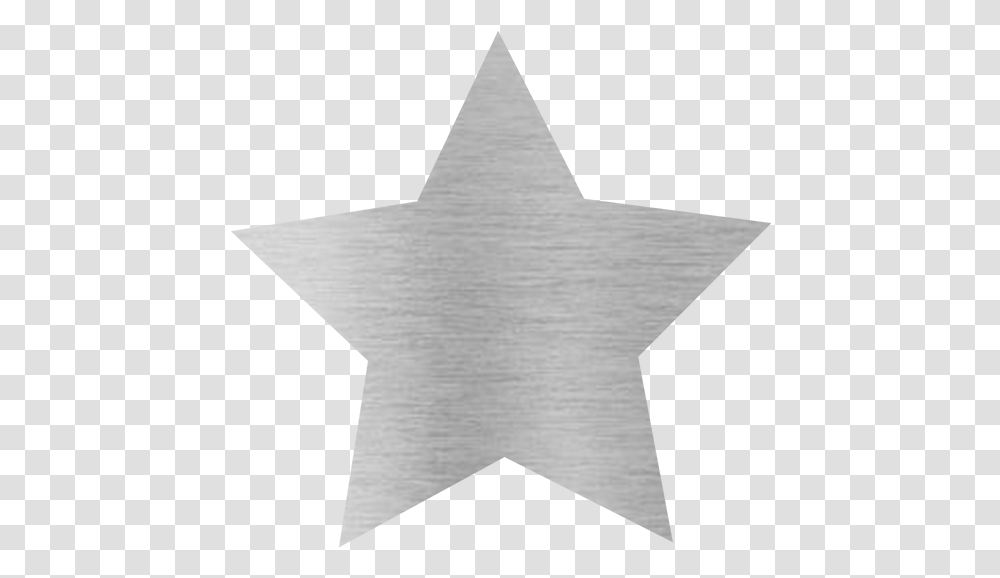 Silver Star Rating Empty Star, Star Symbol Transparent Png
