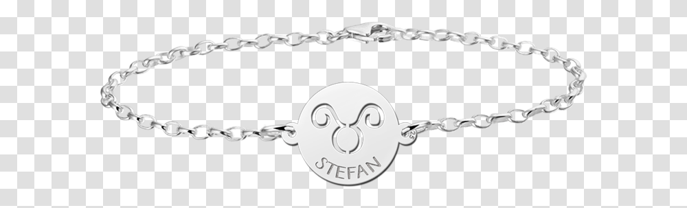 Silver Star Sign Bracelet Round Taurus, Chain, Jewelry, Accessories, Accessory Transparent Png