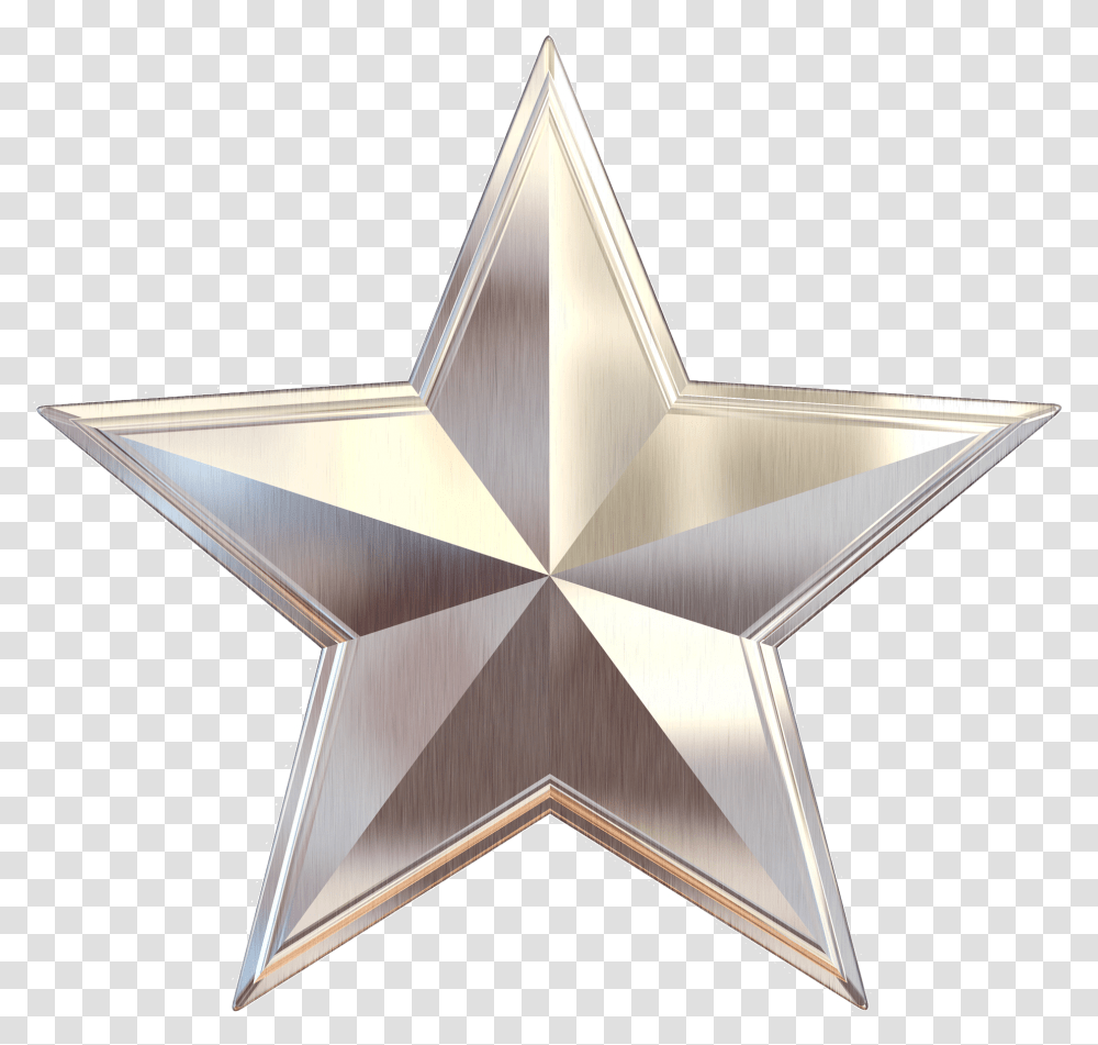 Silver Star, Star Symbol, Brick Transparent Png