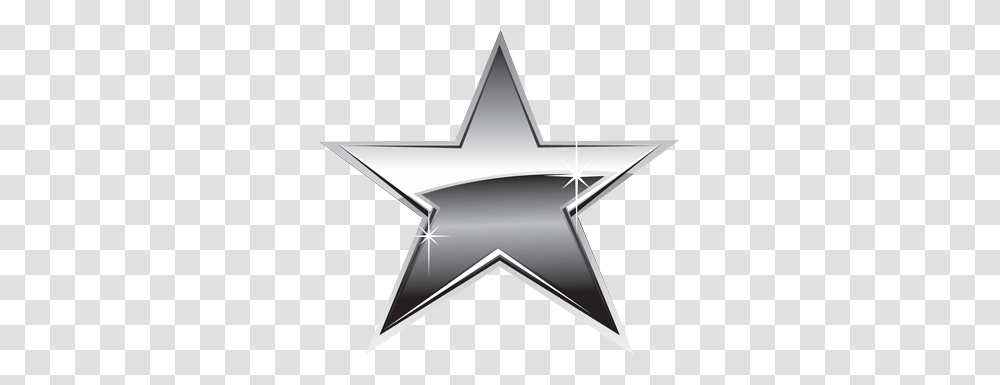 Silver Star, Star Symbol Transparent Png