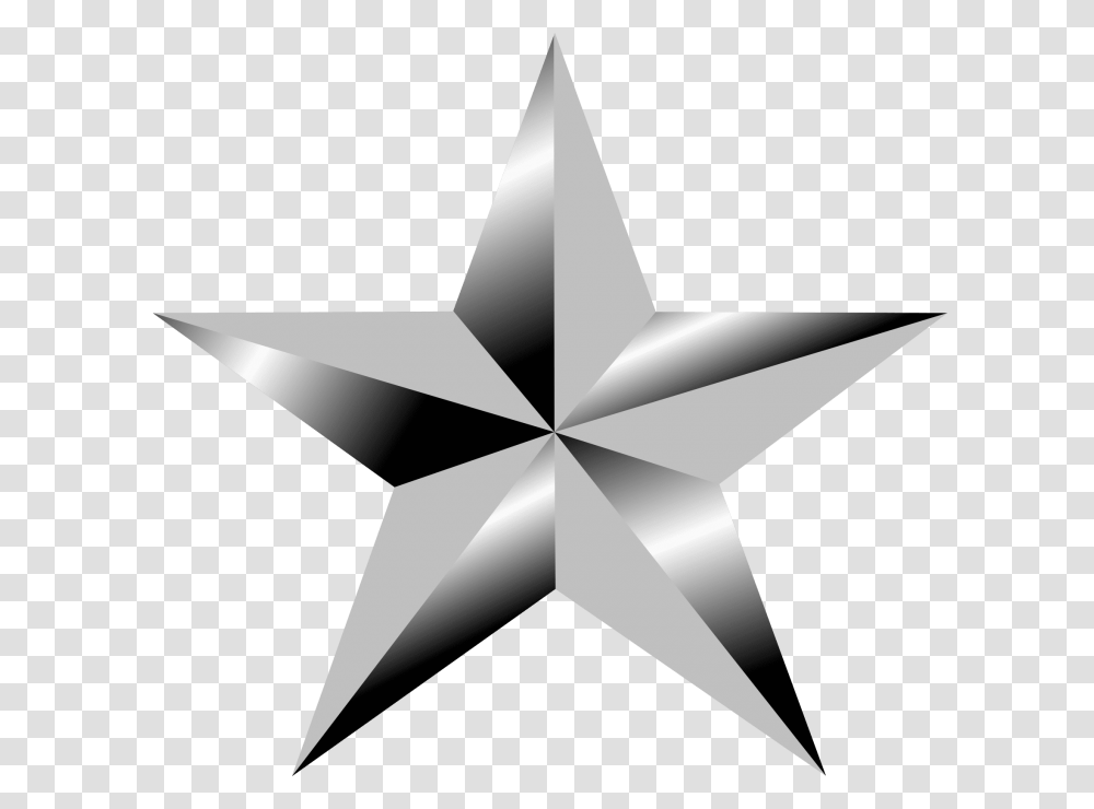 Silver Star, Star Symbol Transparent Png