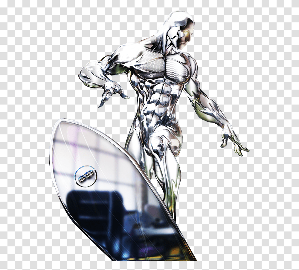 Silver Surfer Silver Surfer, Person, Human, Knight, Hand Transparent Png