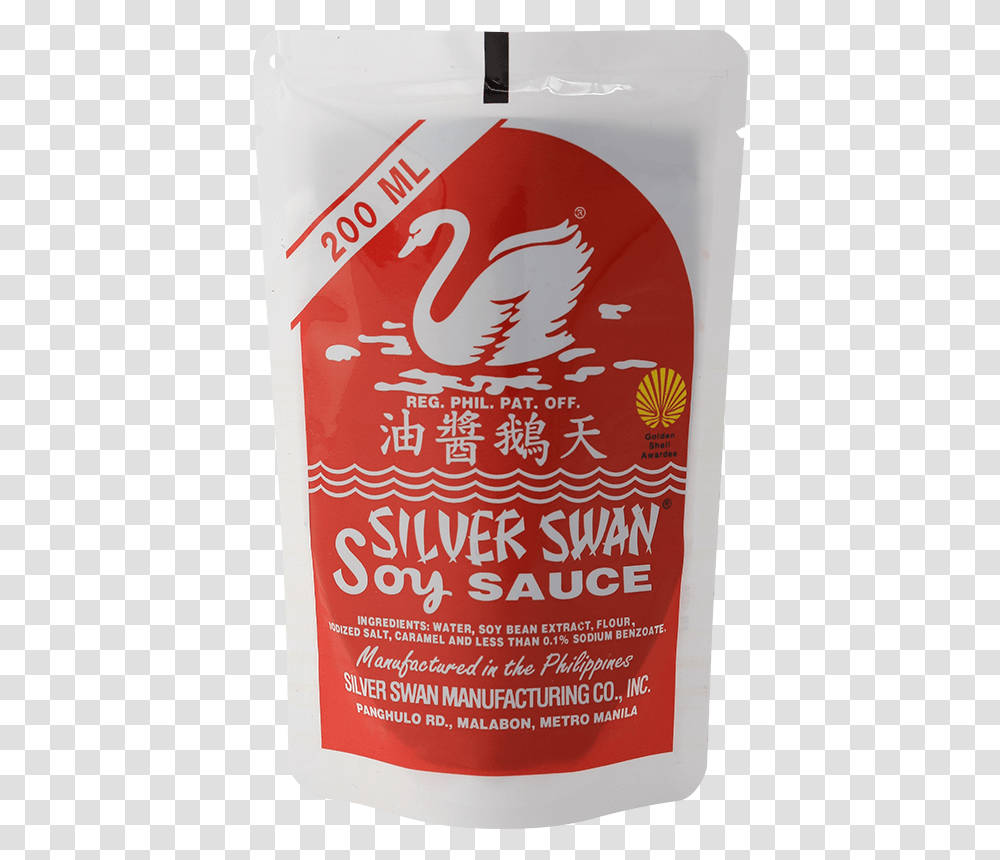 Silver Swan Soy Sauce, Poster, Beverage, Alcohol, Bottle Transparent Png