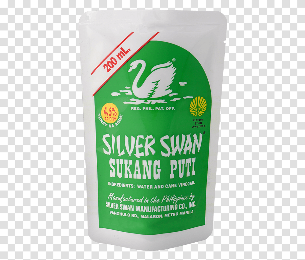 Silver Swan Sukang Puti 200ml Silver Swan Suka, Beverage, Bottle, Alcohol, Liquor Transparent Png