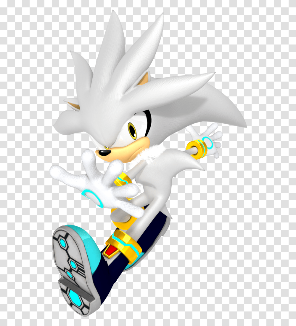 Silver The Hedgehog 2017 Render Silver The Hedgehog, Toy, Angry Birds Transparent Png