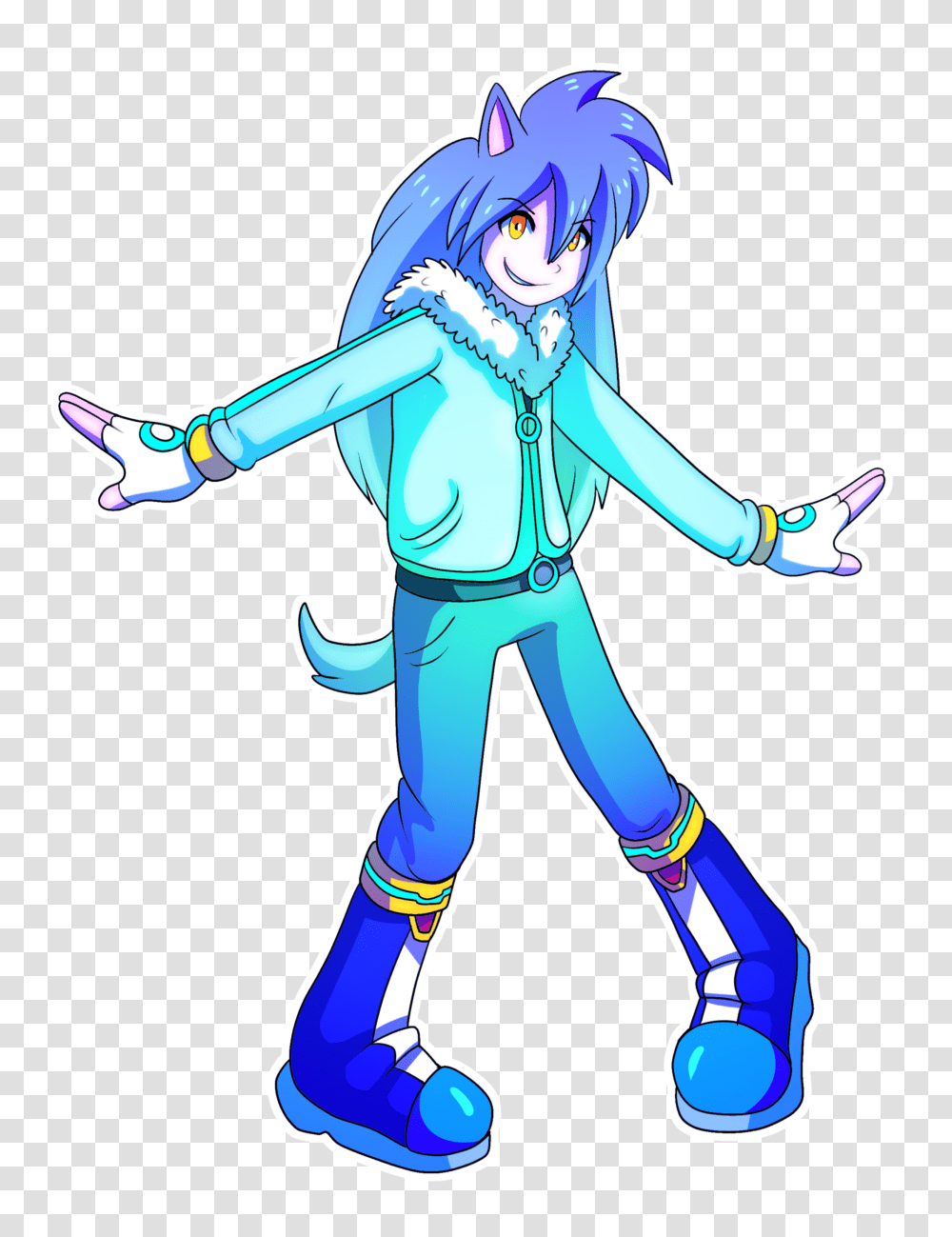 Silver The Hedgehog Gijinka Weasyl, Toy, Mascot, Book, Manga Transparent Png