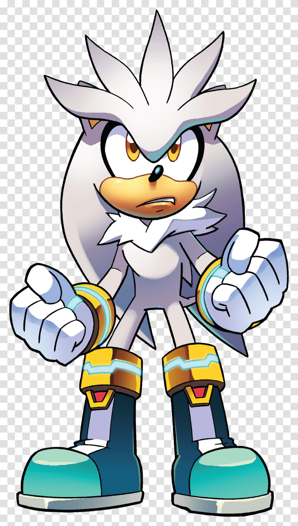 Silver The Hedgehog, Hand, Fist Transparent Png