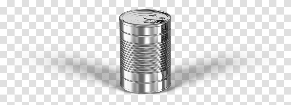 Silver, Tin, Can, Aluminium, Canned Goods Transparent Png