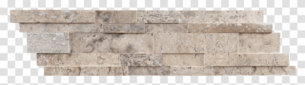 Silver Travertine Mosaic Tile Strips Up And Down Mosaic Concrete, Floor, Walkway, Path, Limestone Transparent Png