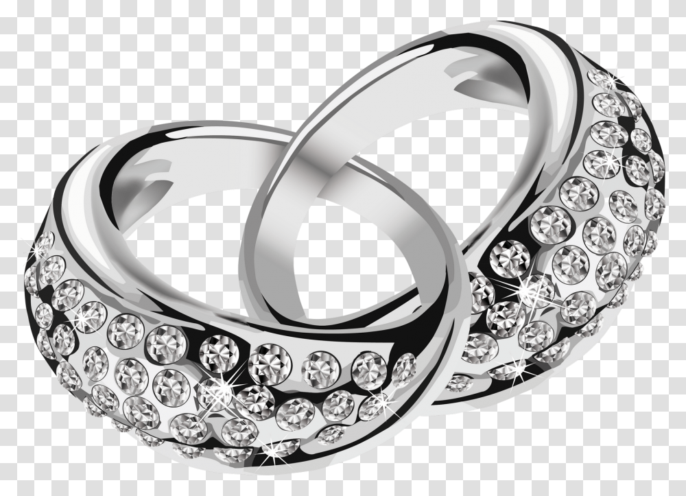 Silver Wedding Ring, Platinum, Accessories, Accessory, Jewelry Transparent Png