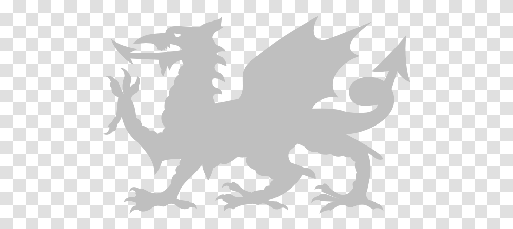Silver Welsh Dragon Clip Art Vector Clip Art Welsh Flag, Poster, Advertisement, Stencil, Leaf Transparent Png