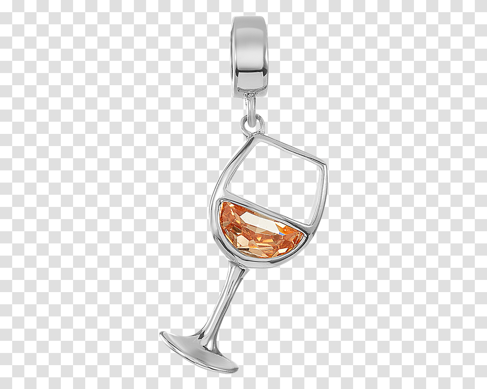 Silver White Wine Charm For Use On Dbw Interchangeable Locket, Glass, Wine Glass, Alcohol, Beverage Transparent Png