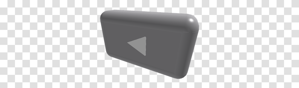 Silver Youtube Play Button Solid, Electronics, Adapter, Mailbox, Letterbox Transparent Png