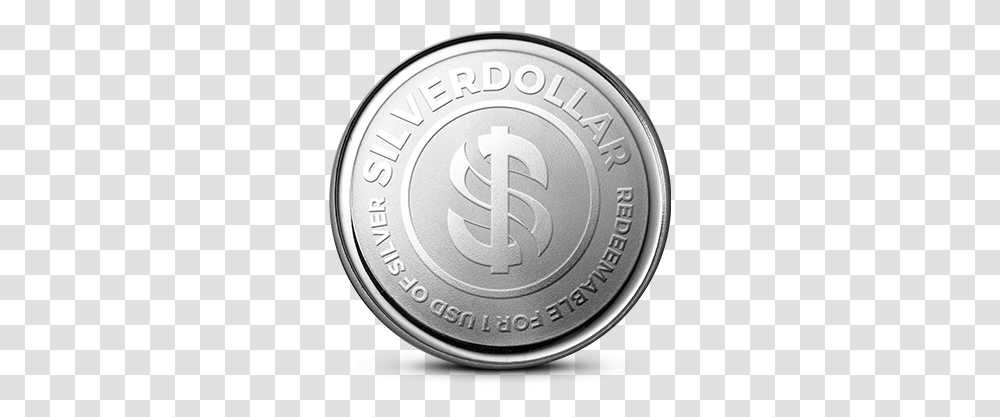 Silverdollars - Convenient Pocket Money Accepted Like Us Solid, Coin, Nickel, Clock Tower, Architecture Transparent Png