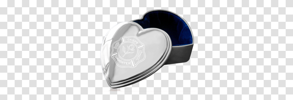 Silverplated Heart Box Solid, Helmet, Clothing, Apparel, Dish Transparent Png
