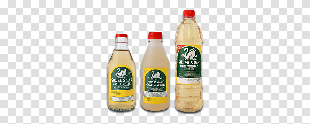 Silverswan Cane Vinegar, Label, Bottle, Beverage Transparent Png