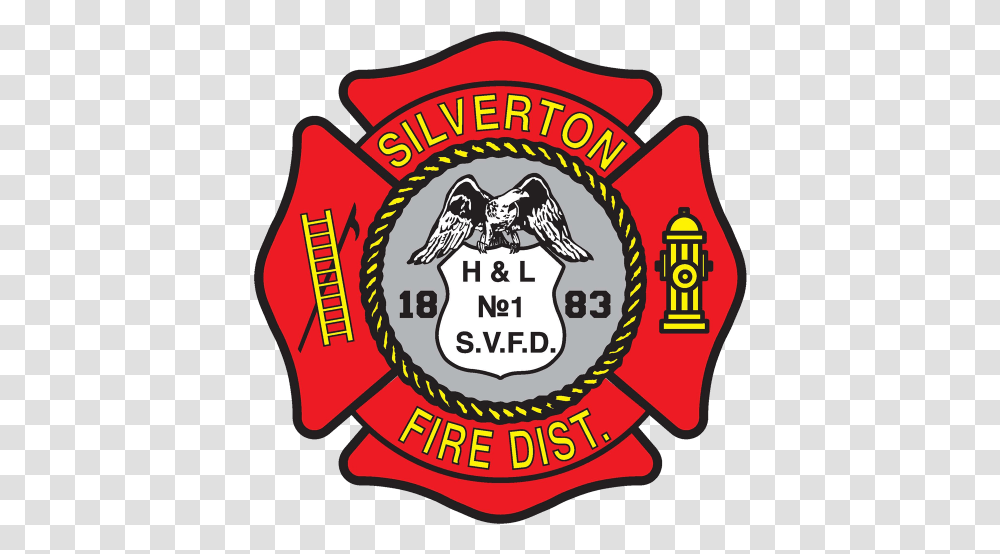 Silverton Fire Dist Silverton Fire Department, Logo, Symbol, Trademark, Badge Transparent Png