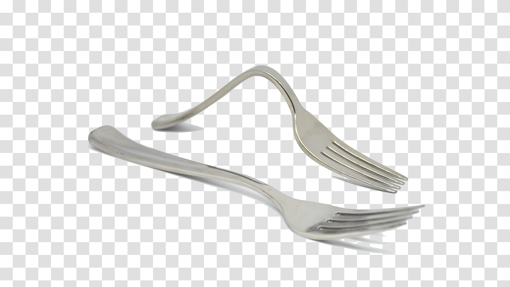Silverware Bent Fork, Cutlery, Spoon Transparent Png