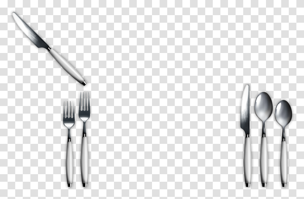 Silverware Hd Household Silver, Fork, Cutlery, Spoon Transparent Png