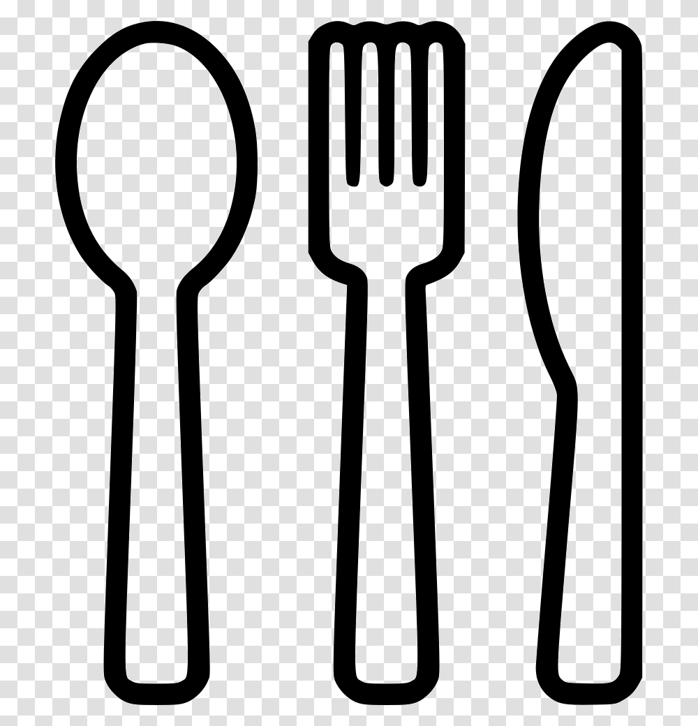 Silverware Icon Free Download, Fork, Cutlery, Road Transparent Png
