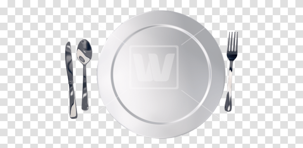 Silverware Images Eating Plate, Fork, Cutlery, Spoon, Pottery Transparent Png