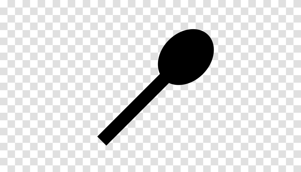 Silverware Spoon Cooking Spoon Kitchen Accessory Icon With, Gray, World Of Warcraft Transparent Png