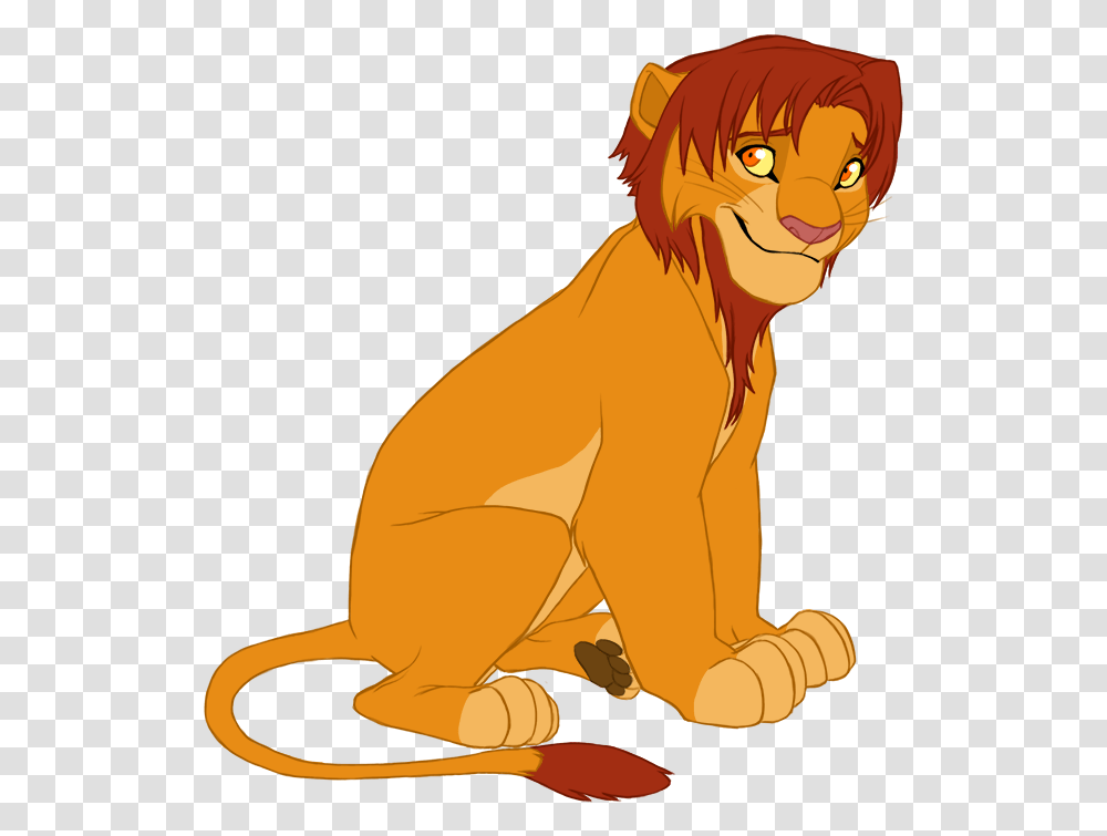 Simba Free Image Lion King Teenage Lion, Person, Human, Pet, Animal Transparent Png