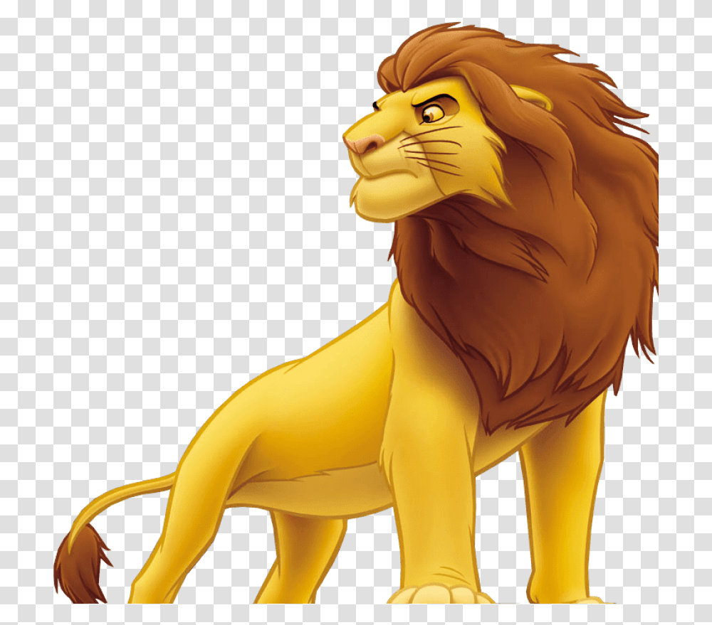 Simba Mufasa Lion King Characters, Wildlife, Mammal, Animal, Toy Transparent Png