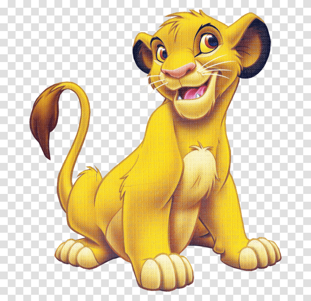Simba The Lion King Toy Story 2 Mufasa Aristocats Simba Animated Lion King, Animal, Mammal, Wildlife, Costume Transparent Png