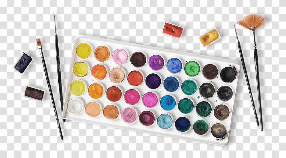 Simbalion Watercolor Artworks, Palette, Paint Container, Mobile Phone, Electronics Transparent Png