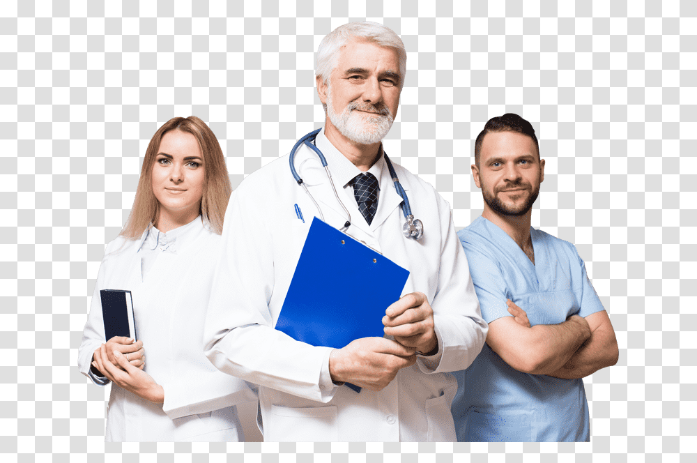 Simbass Doctors Meneder Ochrony Zdrowia, Lab Coat, Person, Tie Transparent Png