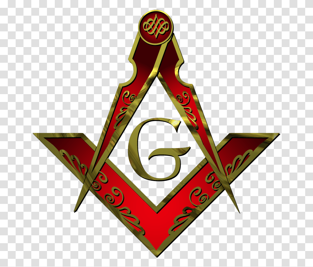 Simbolo Da Red Masonic Compass And Square, Logo, Trademark Transparent Png
