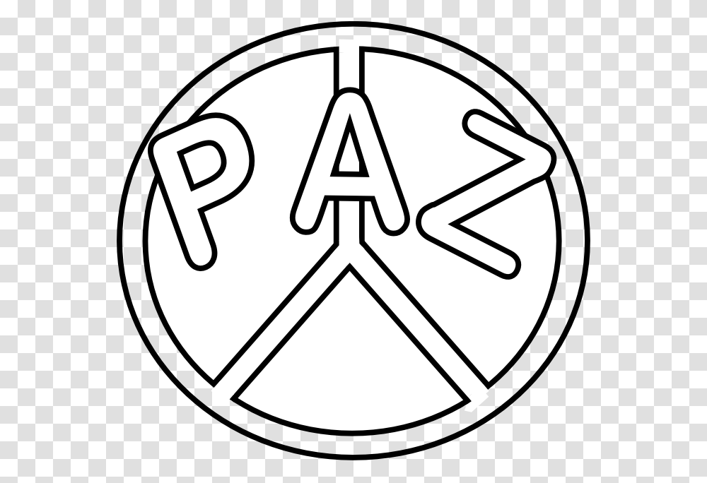 Simbolo De La Paz Colorear, Logo, Trademark, Grenade Transparent Png
