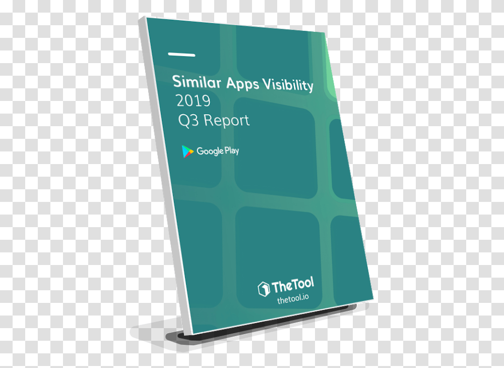 Similar Apps Visibility Report By Thetool Graphic Design, Paper, Advertisement, Poster Transparent Png
